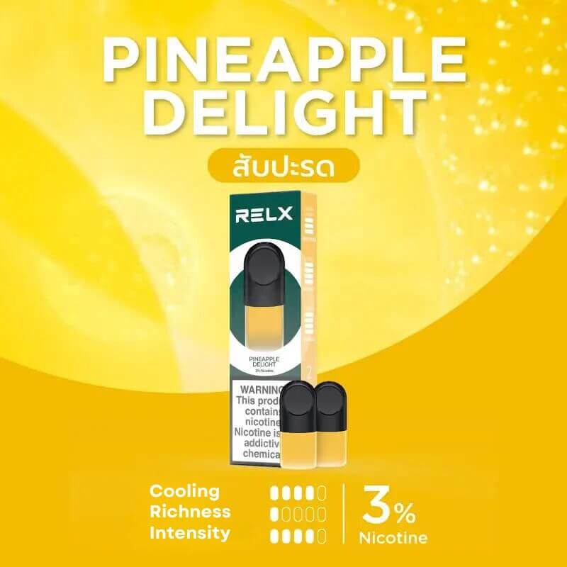 SGVape-RELX-Infinity-Pod-Pineapple-Delight-Sg-Vape-Bar