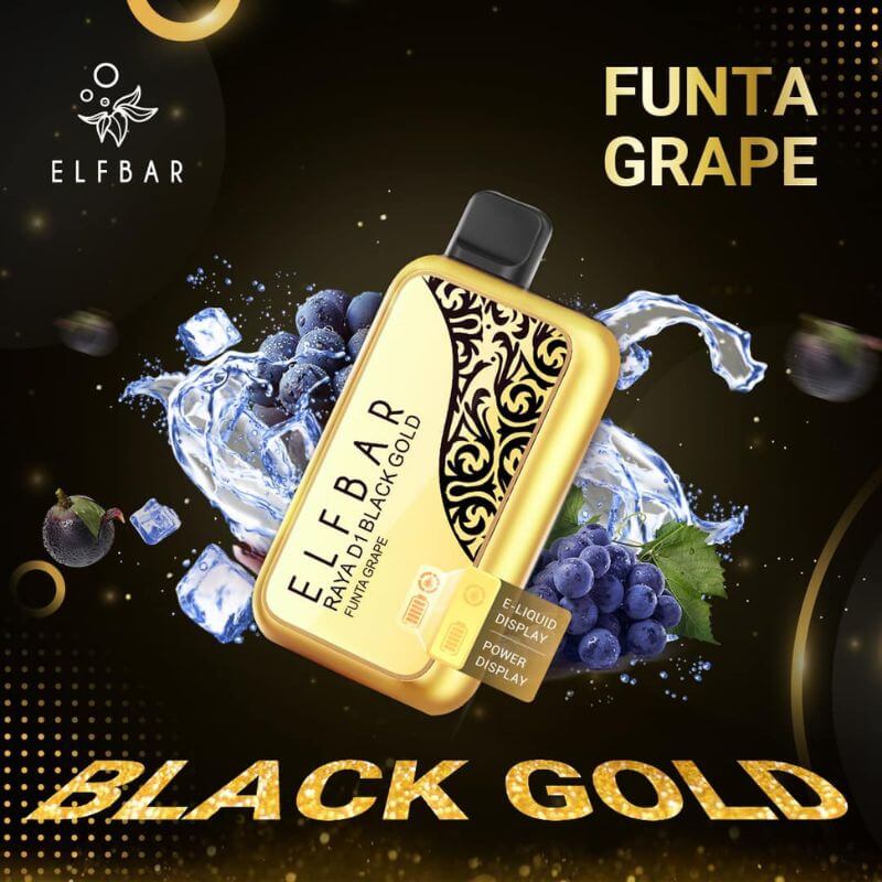 SGVape-ELFBAR-RAYA-D1-FUNTA-GRAPE-SG-Vape-Bar