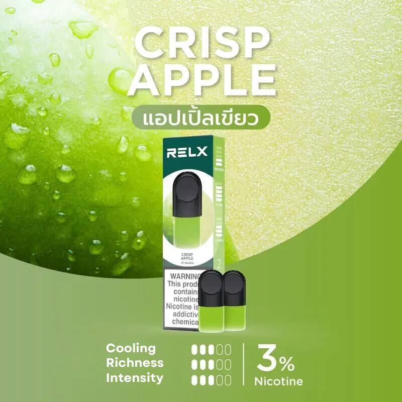SGVape-RELX-Infinity-Pod-Crisp-Apple-Sg-Vape-Bar