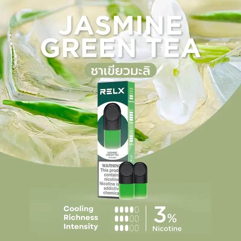 SGVape-RELX-Infinity-Pod-Jasmine-Green-Tea-Sg-Vape-Bar