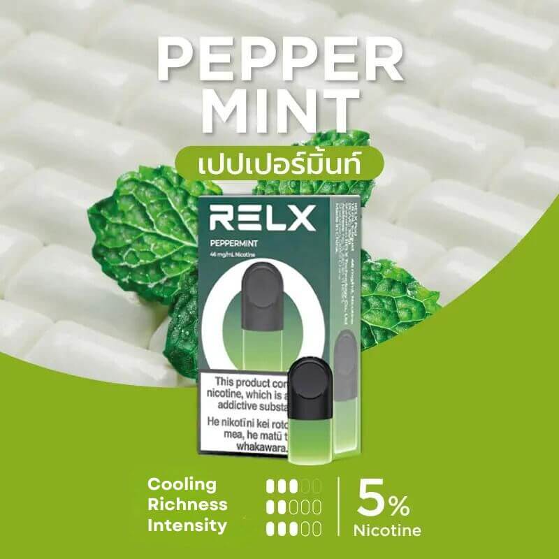 SGVape-RELX-Infinity-Pod-Pepper-Mint-Sg-Vape-Bar